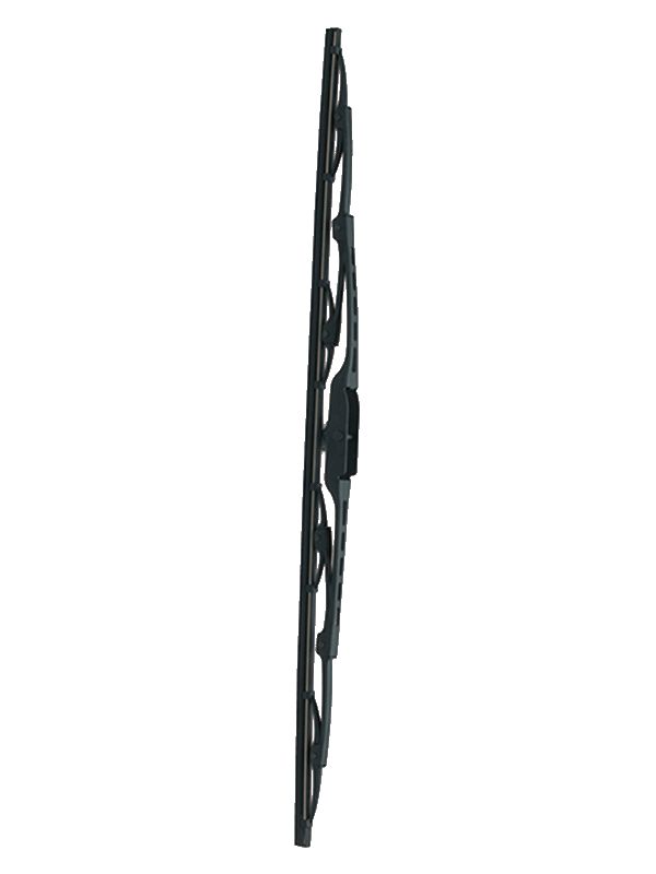 铁骨雨刷 OEM 质量，博世型，不锈钢背板，带扰流板和弯曲型，适用于大众-帕萨特 AD-619